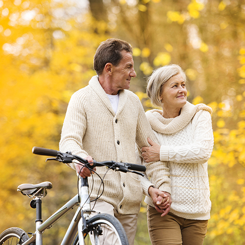 retired couple